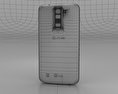 LG K10 白い 3Dモデル