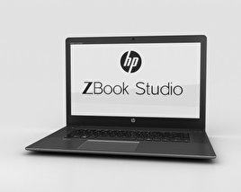 HP Zbook Studio 3D model
