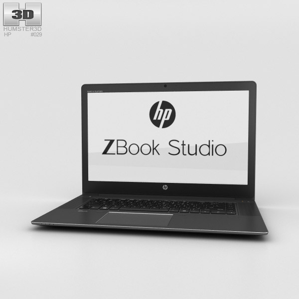 HP Zbook Studio 3D model
