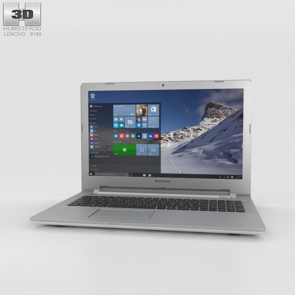 Lenovo IdeaPad 500 White 3D model