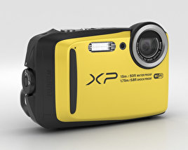 Fujifilm FinePix XP90 Yellow 3D model