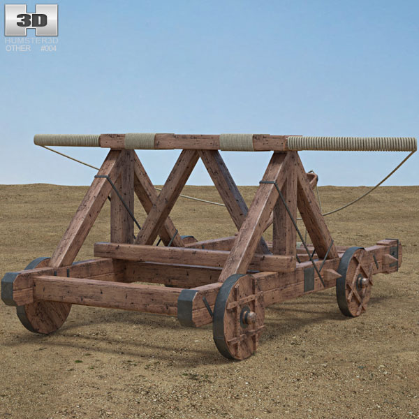 Catapult 3D model