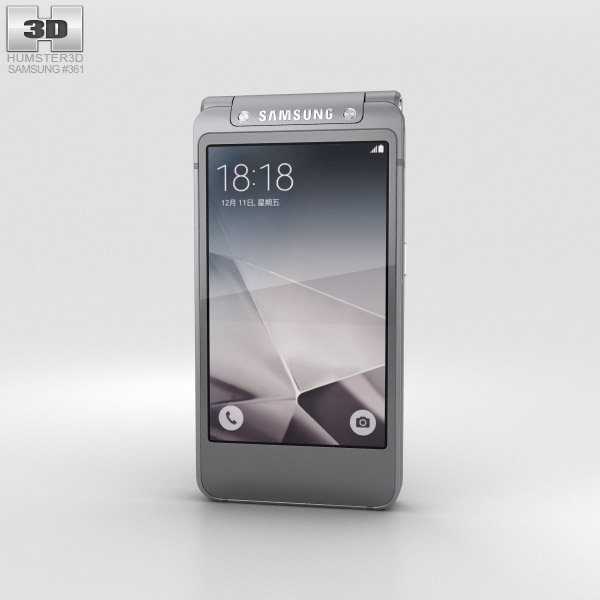 Samsung W2016 Gray 3D model