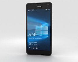 Microsoft Lumia 650 Preto Modelo 3d