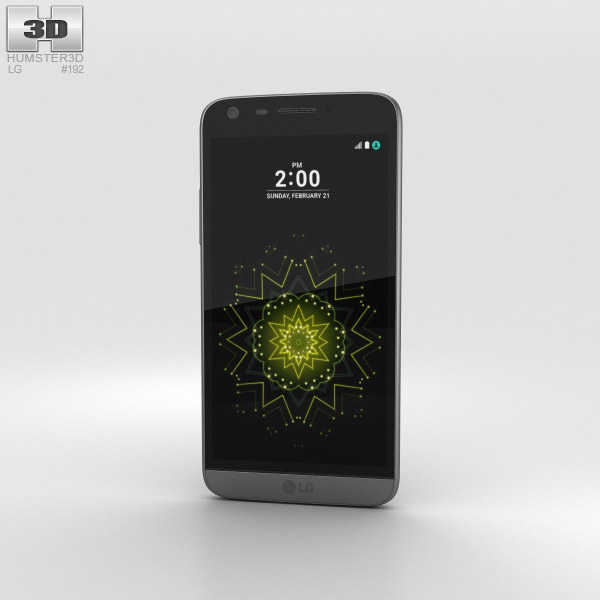 LG G5 Titan 3Dモデル