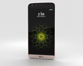 LG G5 Pink Modelo 3d