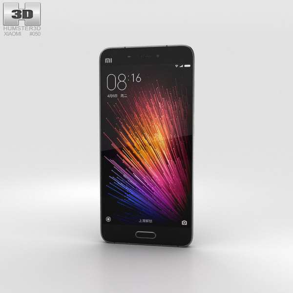 Xiaomi Mi 5 Black 3D model
