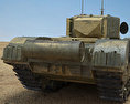 Піхотний танк Mk IV Черчилль 3D модель