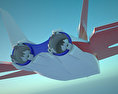 X-2心神验证机 3D模型