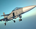 Saab JAS 39 Gripen Modelo 3D