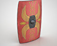 Scutum Roman shield 3D 모델 