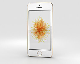 Apple iPhone SE Gold 3D-Modell