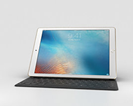 Apple iPad Pro 9.7-inch Gold 3D-Modell