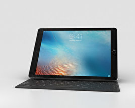 Apple iPad Pro 9.7-inch Space Gray 3D model