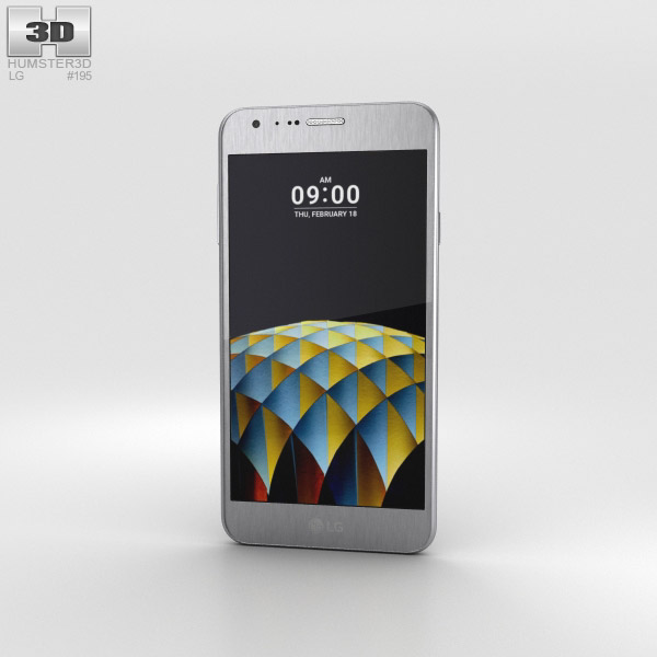 LG X Cam Titan Silver Modèle 3D