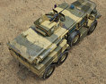 Cougar HE Infantry Mobility Vehicle Modelo 3d vista de cima