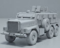 Cougar HE Infantry Mobility Vehicle 3d model clay render