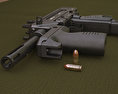 美蓓亞PM-9衝鋒槍 3D模型