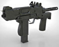 美蓓亞PM-9衝鋒槍 3D模型