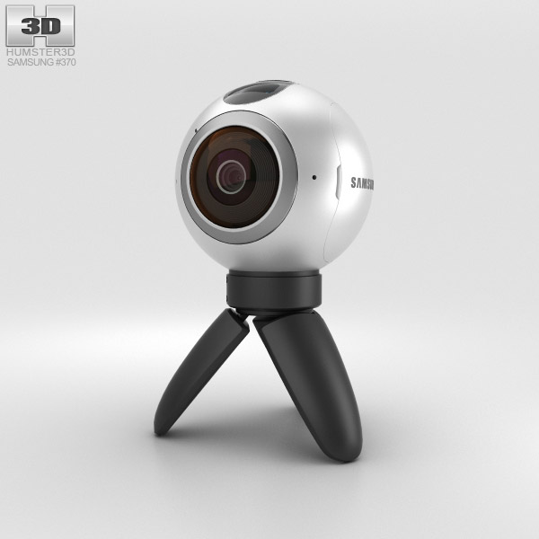 Samsung Gear 360 Telecamera Modello 3D