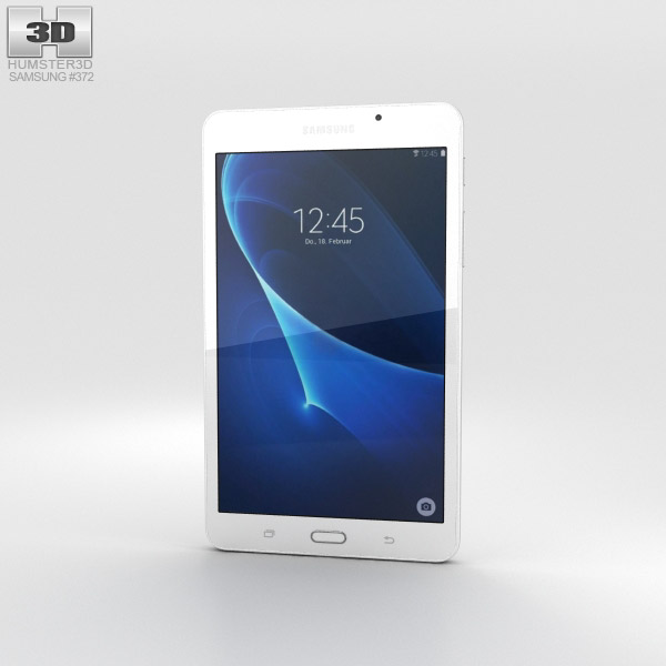 Samsung Galaxy Tab A 7.0 Pearl White 3D model