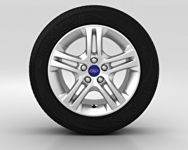 Ford Galaxy Wheel 16 inch 003 3D model