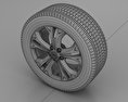 Ford Galaxy 车轮 17 英寸 001 3D模型