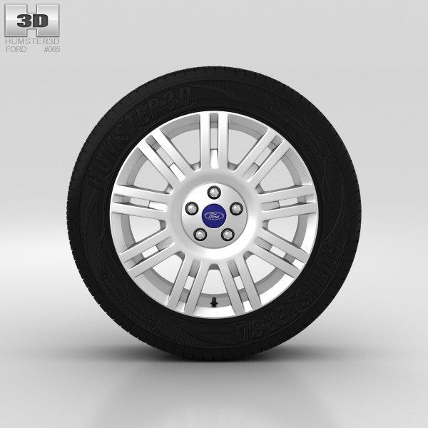 Ford Tourneo Connect Wheel 17 inch 001 3D model