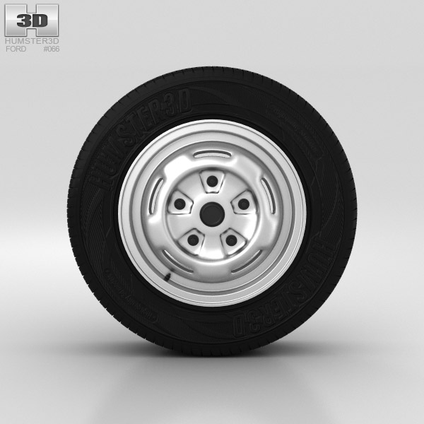 Ford Transit Wheel 15 inch 001 3D model