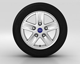 Ford Transit Wheel 16 inch 001 3D model
