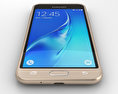 Samsung Galaxy J3 (2016) Gold 3D-Modell
