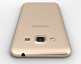 Samsung Galaxy J3 (2016) Gold 3D模型