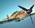 Hawker Hurricane 3D модель