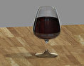 Wine glass Modello 3D gratuito