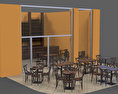 Coffee shop Free 3D model