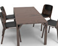 테이블 and chair 1 Free 3D model