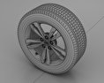 Hyundai ix35 车轮 17 英寸 001 3D模型