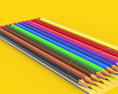 Colored pencils Kostenloses 3D-Modell