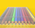Colored pencils Free 3D model
