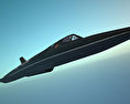 SR-71 블랙버드 3D 모델 