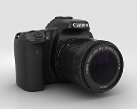Canon EOS 70D 3D model