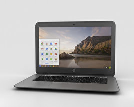HP Chromebook 14 G4 3Dモデル