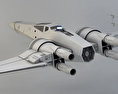 Star Wars The Force Awakens T-70 X-Wing 無料の3Dモデル
