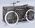 Guitar Amp Sofa Bicycle Free 3D model