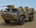 VAB Armoured Personnel Carrier Modello 3D