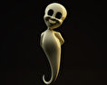 Rigged C4D Ghost Free 3D model