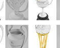 Sport's trophys 無料の3Dモデル