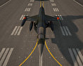 Lockheed F-104 Starfighter 3D модель