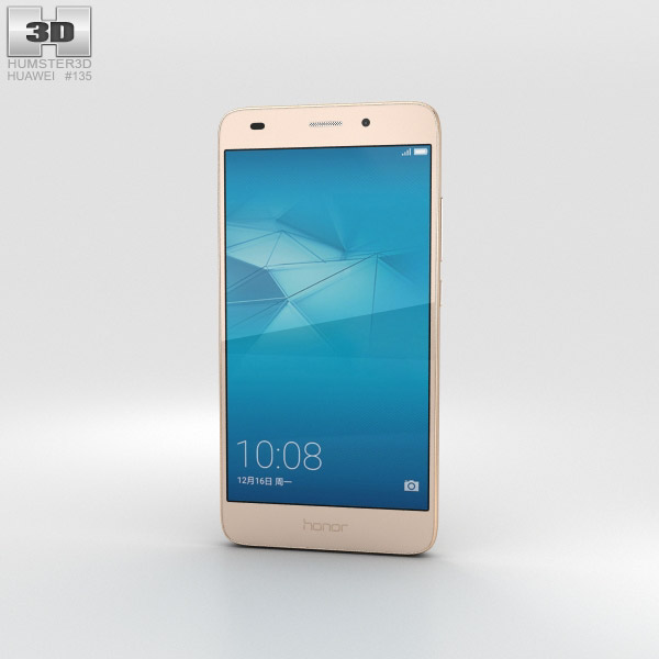 Huawei Honor 5c Gold 3D 모델 