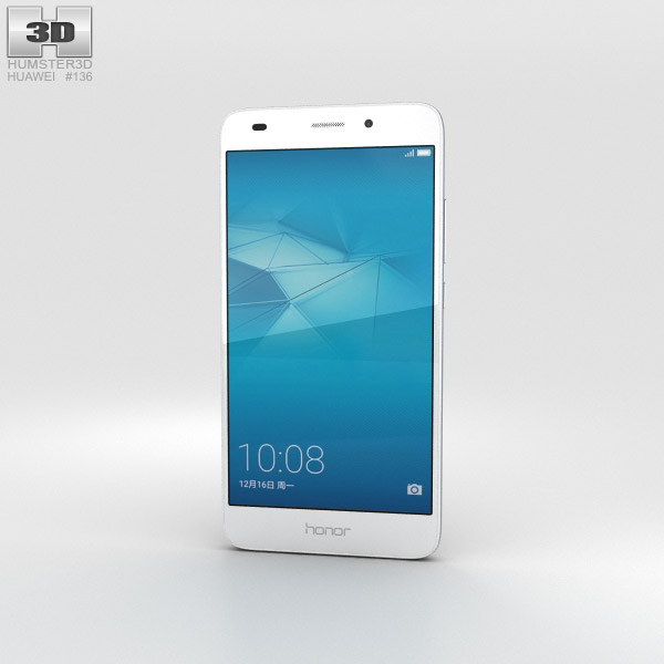 Huawei Honor 5c Silver Modelo 3D